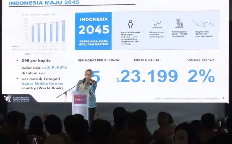  Hadiri IRS 2023, Mendag Zulhas Apresiasi Peran Peritel Majukan Ekonomi Indonesia