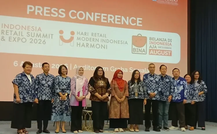  Perkuat Ekosistem Ritel, Indonesia Retail Summit & Expo 2026 Digelar 26–27 Agustus