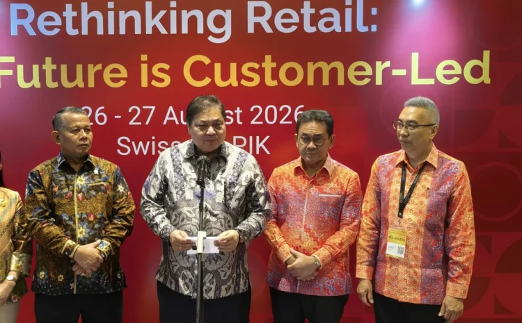  IRSE 2026 Resmi Digelar Hari Ini, Airlangga: Momentum Dorong Ritel Masuk ke Perdesaan